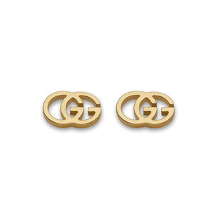 Gucci Icon Gg Tissue 18ct Yellow Gold Earrings Ybd094074002