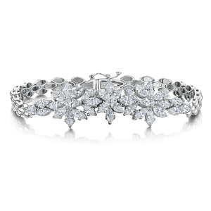 Marquise Diamond Bracelet 441cts