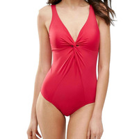 Pour Moi Twist Control Swimsuit