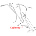 Click to view product details and reviews for Al Ko Mh350 4 Cultivator Drive Cable P N P109300010063.