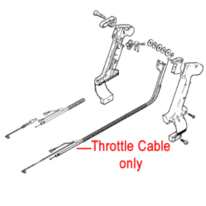 Stihl Throttle Cable Backpack Blower 4203 180 1111