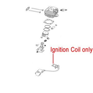 Gardencare Chainsaw Ignition Coil Gcyd45011101 00