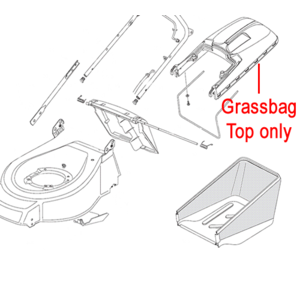 Mountfield Grass Box Top With Full Indicator 381486014 0