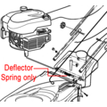Click to view product details and reviews for Hayter Deflector Spring 410030.