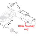 Click to view product details and reviews for Mountfield Rear Roller Assembly 381007403 0.