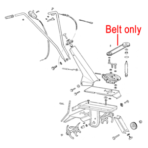 Al Ko Cultivator Drive Belt Xpz630 P109321005184