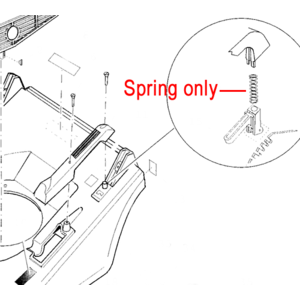 Hayter Height Adjust Trigger Spring 300067