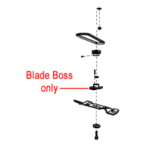 Cobra Lawnmower Blade Boss 26300148301