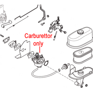 Mountfield Carburettor 5750 Series 118551121 0