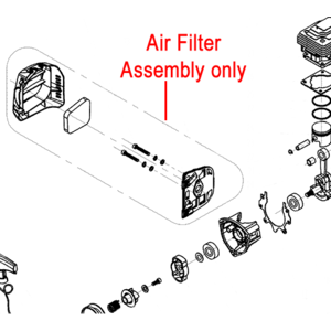 Mitox Air Filter Assembly Tbc261d010800 00