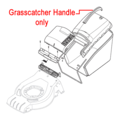Click to view product details and reviews for Mountfield Grasscatcher Handle Black 322393644 0.