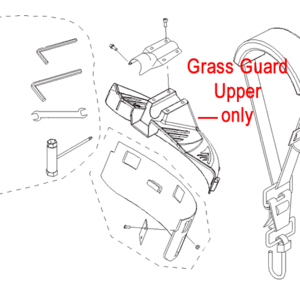 Mitox Grass Guard Upper Mi14005060010