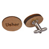 Wooden Cufflinks - Usher - 9.99 Wooden Cufflinks - Usher