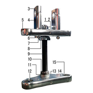 M2r Kx110f Pit Bike Lower Fork Triple Clamp