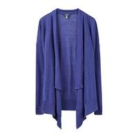 Joules Fran Short Waterfall Cardigan, Pool Blue, 8