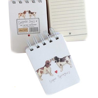 Alex Clarks Super Springers Small Spiral Notepad