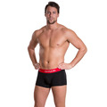 Comfyballs Black/Red Regular Leg Cotton Boxer