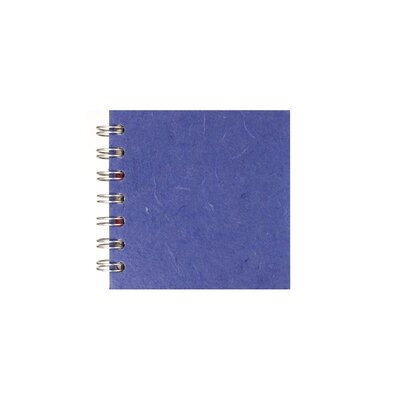 4x4 Square, Mid Blue - Classic / Off White / 35
