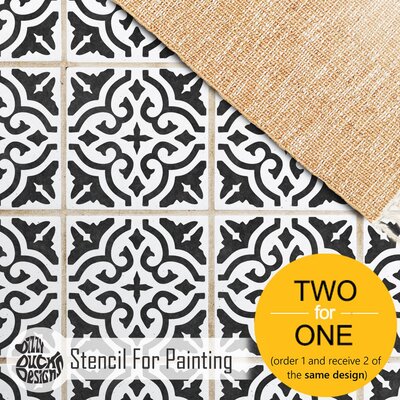 SEVILLE Tile Stencil