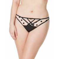 Scantilly Showtime Thong Black
