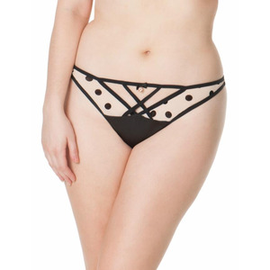Scantilly Showtime Thong Black