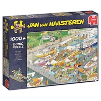 Jumbo 19067 Jan van Haasteren - The Locks Jigsaw Puzzle 1000 Piece