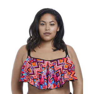 Elomi Tribe Vibe Underwired Flounce Bikini Top