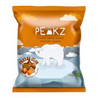 Peakz Salted Caramel Squares 32g