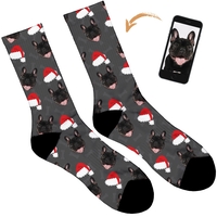 Your Dog on Christmas Socks