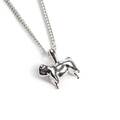 Click to view product details and reviews for Miniature Pug Dog Necklace In Silver 16 42cm.
