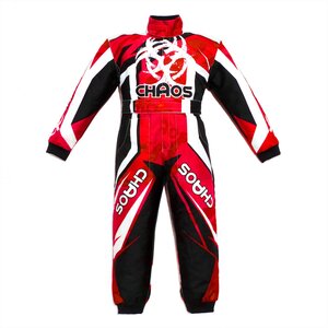 Chaos Kids Off Road Motocross Suit Red