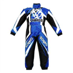 Chaos Kids Off Road Motocross Suit Blue