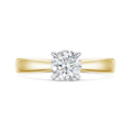 Click to view product details and reviews for Adore Brilliant Cut Diamond Yellow Ring 100cts.