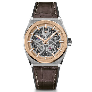 Zenith Defy Classic Titanium And Rose 41mm Watch