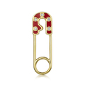 Click to view product details and reviews for Rox Lox Diamond Red Safety Pin 004cts.