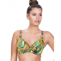 Freya Wilderness Plunge Bikini Top Tropical