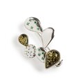 Click to view product details and reviews for Cactus Brooch In Silver And Green Amber Default Title.
