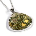 Click to view product details and reviews for Rainforest Jasper Necklace Natural Designer Gemstone 16 40cm.