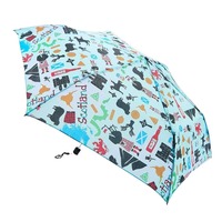 Eco Chic Mini Umbrella, Scottish Montage