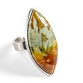 Click to view product details and reviews for Rocky Butte Jasper Adjustable Statement Ring Natural Designer Gemstone Default Title.