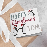 Christmas Penguins Gift Tags - Pack of 8