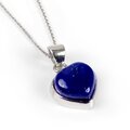 Click to view product details and reviews for Lapis Lazuli Heart Shape Necklace Natural Designer Gemstone 16 42cm.