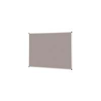 Metroplan Aluminium Framed Noticeboard - 900 X 1200mm (HxW) - Grey