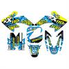 Click to view product details and reviews for M2r Kx110f Pit Bike Sticker Set Blue.