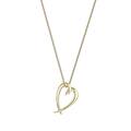 Click to view product details and reviews for Shaun Leane Yellow Gold Vermeil Hooked Heart Pendant Code Sa019yvnanos.