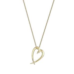 Shaun Leane Yellow Gold Vermeil Hooked Heart Pendant Code Sa019yvnanos