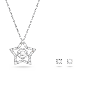 Swarovski Stella Set White Rhodium Plated 5622729