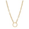 Open Chain Necklace - Gold