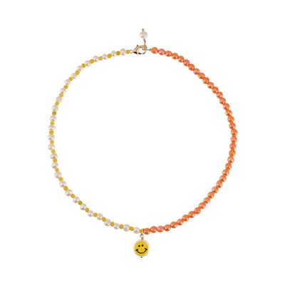 Zest Delight Necklace - Yellow & Orange