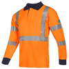 Click to view product details and reviews for Sioen 554a Lerby High Vis Orange Arc Polo Shirt.